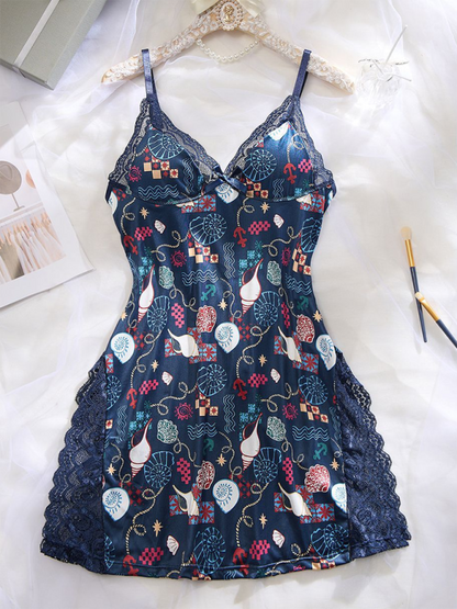 Halloween Christmas Halter Split Sexy Pajamas - Hiccupzz