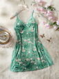 Halloween Christmas Halter Split Sexy Pajamas - Hiccupzz