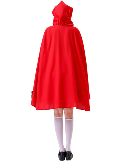 Halloween role-playing fairy tale COS Little Red Riding Hood and the Wolf drama costume performance clothing - Hiccupzz