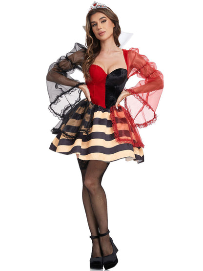 Halloween role play sexy Snow White Queen of Hearts COS costume - Hiccupzz