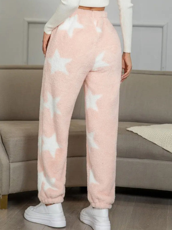 Cozy Nights: Luxurious Coral Fleece Pajamas