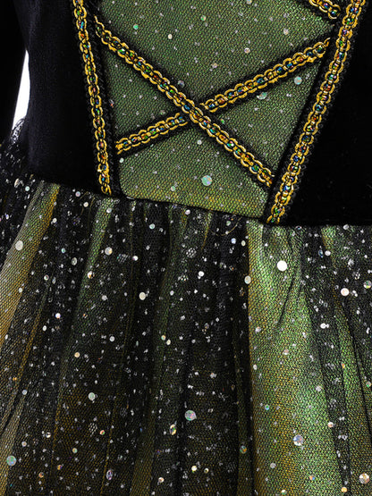 Girls Witch Dress Halloween Party Costume - Hiccupzz