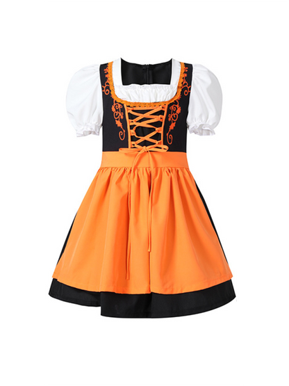 Halloween costumes cute children's beer festival skirts multi-color campus activities girls costumes - Hiccupzz