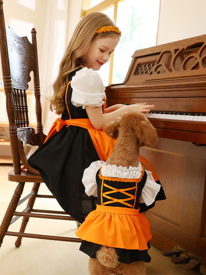 Halloween costumes cute children's beer festival skirts multi-color campus activities girls costumes - Hiccupzz