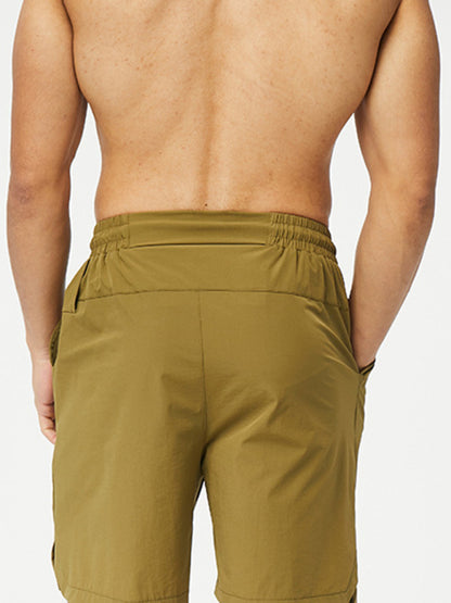 Men's breathable loose version quick-drying running training shorts - Hiccupzz