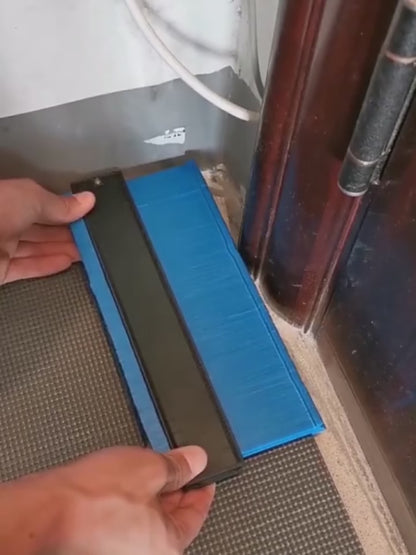 輪廓輪廓規線影印機尺切割模板建築木工測量儀器陶瓷瓷磚瓷磚工具