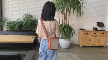 Bolso bandolera con diseño divertido de tostadas, de piel sintética, moderno, para mujer, novedad de 2023