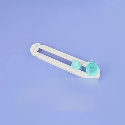 360 度旋轉圓切刀 - 用於賀卡和工藝品的手動紙張修剪器，耐用的塑膠結構