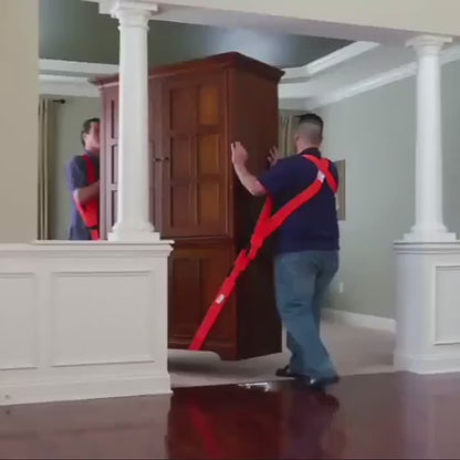 Kit de correas de elevación de nailon de alta resistencia: transportador portátil multifuncional para herramientas de movimiento y manipulación, almacenamiento y organización del hogar