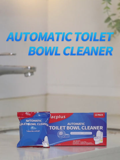 Automatic Toilet Bowl Cleaner Tablets - Low Odor, Long-Lasting Deodorizing, Tough Stain Removal