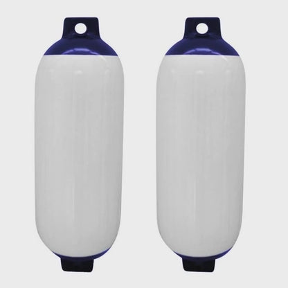 2 piezas de parachoques inflables para barco, parachoques marino, boya antichoque, protección de amarre para atraque de yates