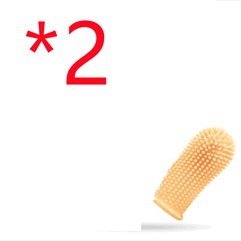 Pet Fingertip Cleaning Silicone Toothbrush - Hiccupzz