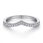 Zircon Set Ring V-shaped Row Ring Simulation Diamond - Hiccupzz