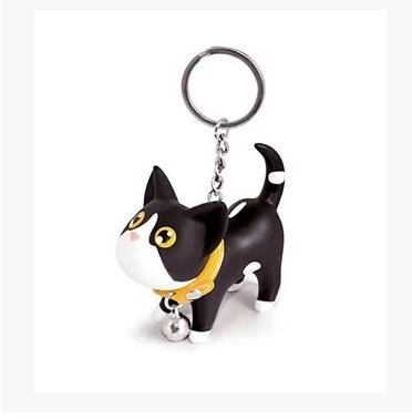 Key Ring  Kate Cat Key Ring Couple Key Chain   Kitten Key Ring   Cat Key Ring