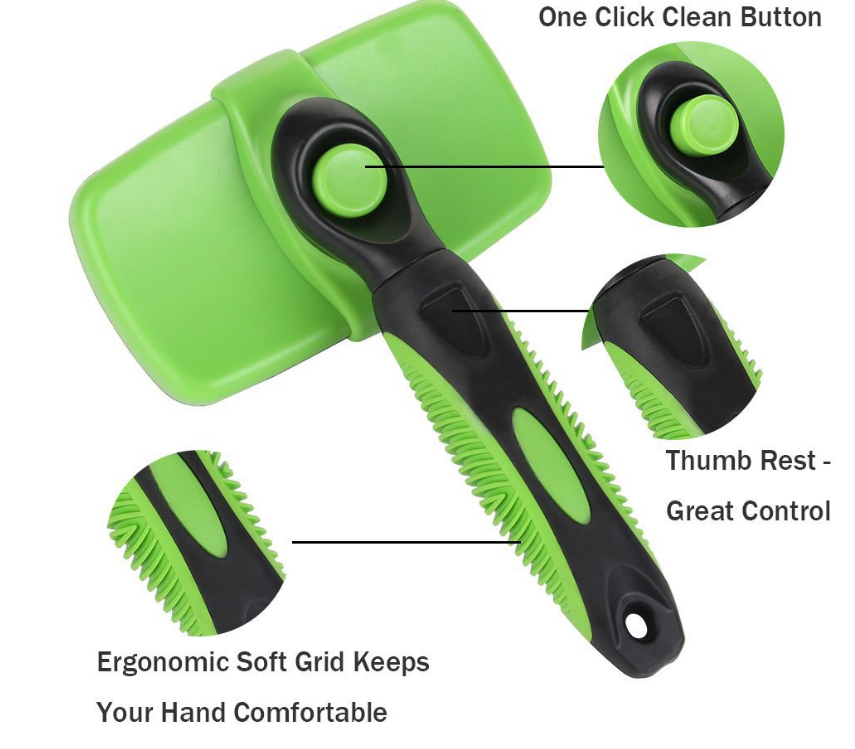 Pet Self Cleaning Slicker Brush - Hiccupzz