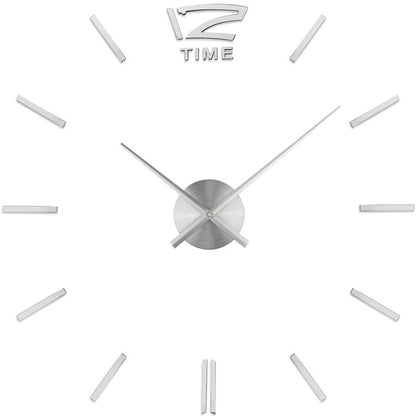 DIY creative fashion home decor acrylic wall clock - Hiccupzz