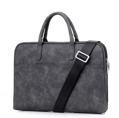 Faux Leather Laptop Bag For Women - Hiccupzz