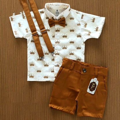 Summer boy T-shirt Shorts Kids Sets - Hiccupzz