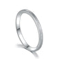 Matte Ring Titanium Steel Ring - Hiccupzz