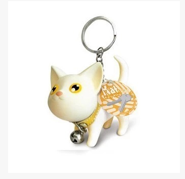 Key Ring  Kate Cat Key Ring Couple Key Chain   Kitten Key Ring   Cat Key Ring - Hiccupzz