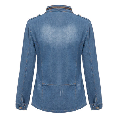 Women Denim Jacket - Hiccupzz
