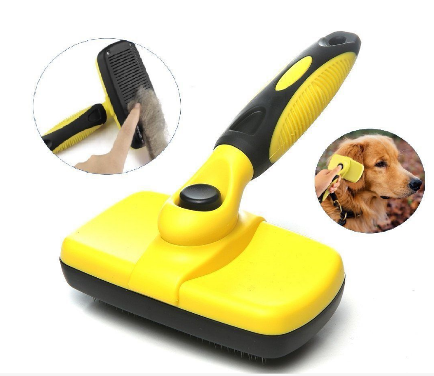 Pet Self Cleaning Slicker Brush - Hiccupzz