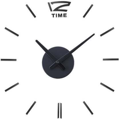 DIY creative fashion home decor acrylic wall clock - Hiccupzz