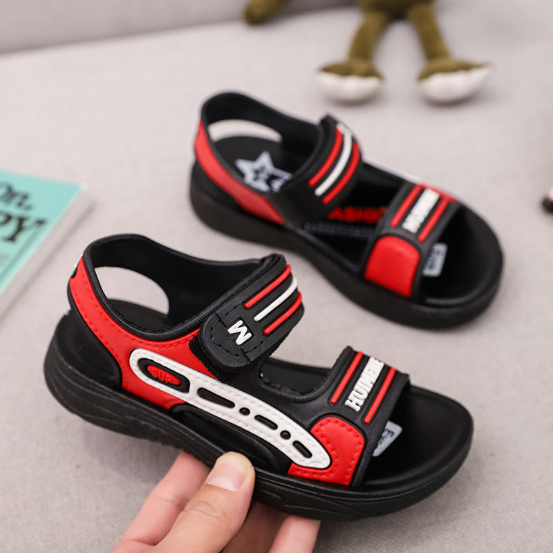 Summer New Style Children's Fashion Soft Bottom Boy Beach Shoes