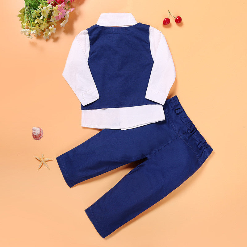 Casual Clothing Suits Boys' Clothes Vests Gentleman Suits - Hiccupzz