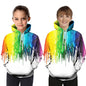 Digital Printed Children's Hooded Sweater For Kids - Hiccupzz