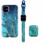 Applicable Earphone Case For Polished Mobile Phone Case And Marble Strap - Hiccupzz