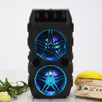 Wireless Bluetooth Speaker Dual Speakers Outdoor Portable Loud Speaker - Hiccupzz