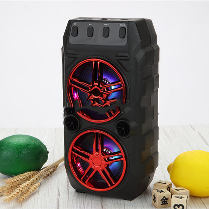 Wireless Bluetooth Speaker Dual Speakers Outdoor Portable Loud Speaker - Hiccupzz
