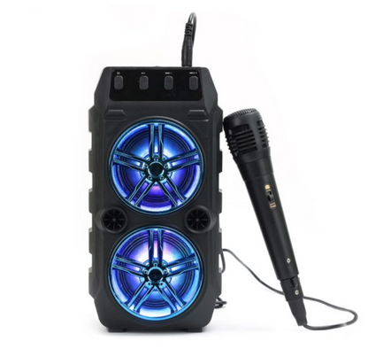 Wireless Bluetooth Speaker Dual Speakers Outdoor Portable Loud Speaker - Hiccupzz