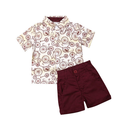 Summer boy T-shirt Shorts Kids Sets - Hiccupzz