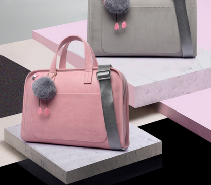 Leather waterproof fashion female laptop bag - Hiccupzz