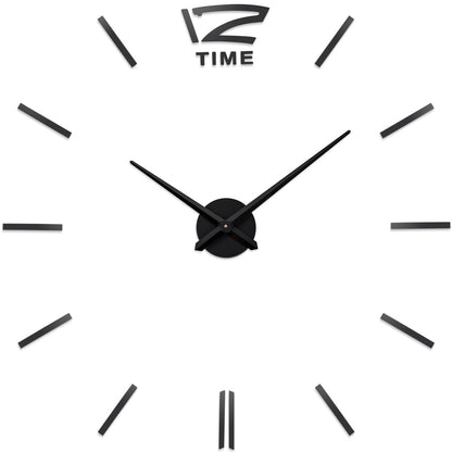 DIY creative fashion home decor acrylic wall clock - Hiccupzz