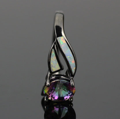 Cubic Ring Colorful Crystal Ring - Hiccupzz