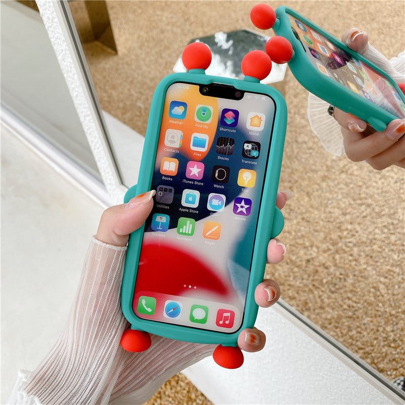 Fashion Personality Robot Silicone Phone Shell - Hiccupzz