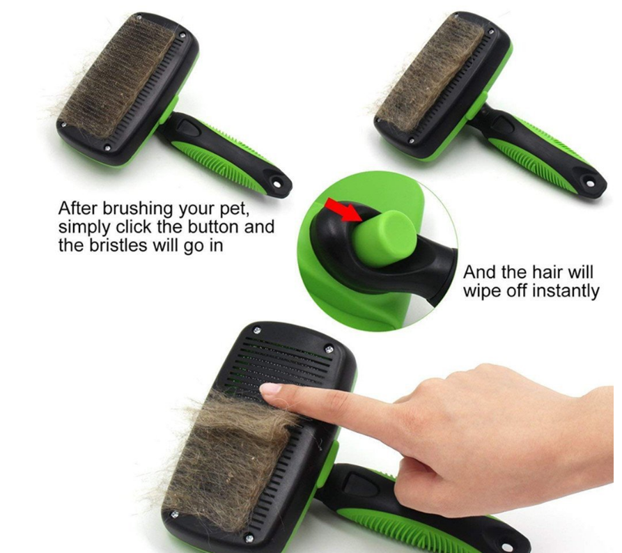 Pet Self Cleaning Slicker Brush - Hiccupzz