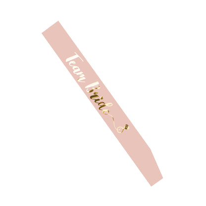 Single Party Bride To Be Rose Gold Shoulder Strap - Hiccupzz