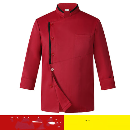 Chef's Overalls Men's Long Sleeve Autumn And Winter Clothes - Hiccupzz