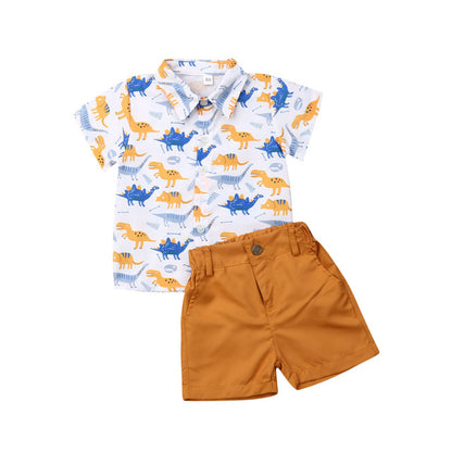 Summer boy T-shirt Shorts Kids Sets - Hiccupzz