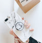 Frosted Marble Bracket Mobile Phone Shell - Hiccupzz