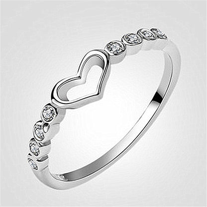 Love ring female index finger ring - Hiccupzz