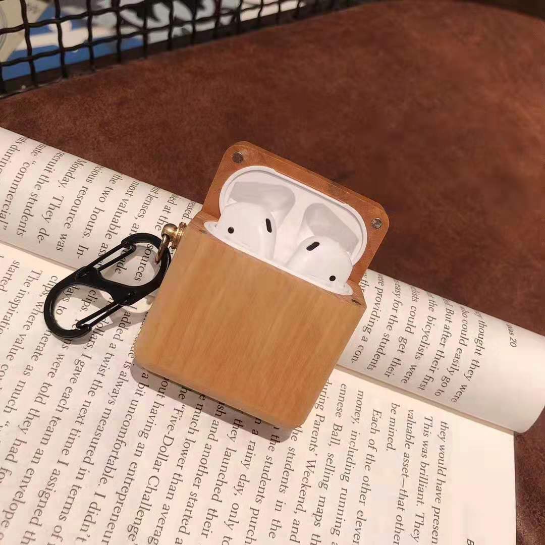 Compatible with Apple, Compatible with Apple , Solid wood bluetooth earphone case