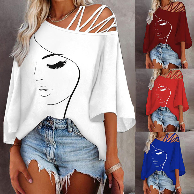 Fashion Stitching Loose Casual Tops For Women - Hiccupzz