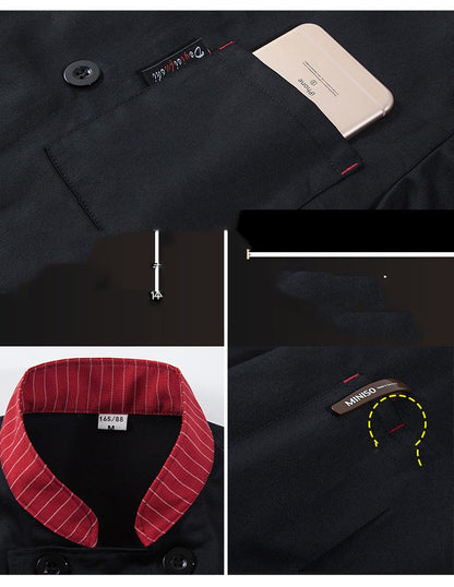 Chef's Long-sleeved Autumn And Winter Clothes Hotel Chef - Hiccupzz