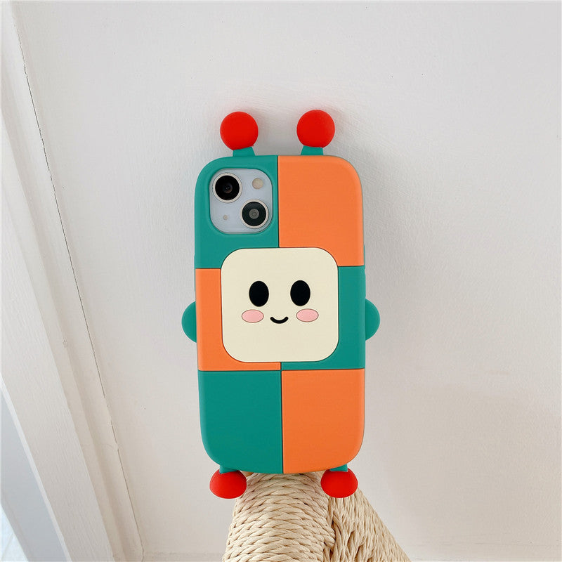 Fashion Personality Robot Silicone Phone Shell - Hiccupzz