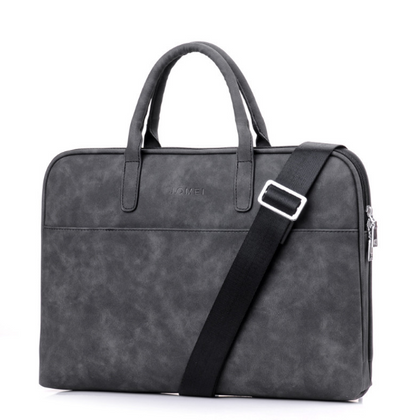 Faux Leather Laptop Bag For Women - Hiccupzz